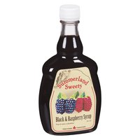 Summerland Sweets - Bllack and Raspberry Syrup, 341 Millilitre