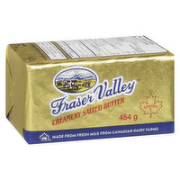 Fraser Valley - Creamery Butter - Salted, 454 Gram