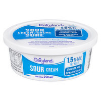 Dairyland - Fat Free Sour Cream 1.5% M.F., 250 Millilitre