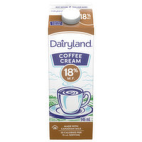 Dairyland - Coffee Cream 18%, 946 Millilitre