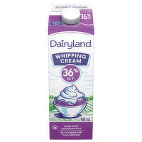 Dairyland - Whipping Cream 36%, 946 Millilitre