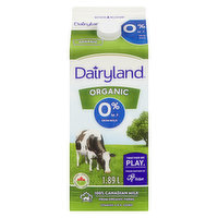 Dairyland - Organic Skim Milk, 1.89 Litre