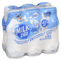 Dairyland - Milk 2 Go 2% MF, 6 Each