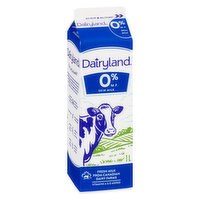 Dairyland - Skim Milk Fat Free, 1 Litre