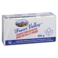 Fraser Valley - Creamery Unsalted Butter, 250 Gram