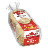 Dempsters - Extra Crisp English Muffins, 6 Each