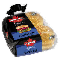 Dempsters - Deluxe Hamburger Buns 8pk, 616 Gram