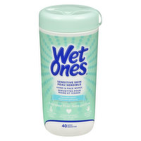 Wet Ones - Hand & Face Moist Wipes - Sensitive Skin