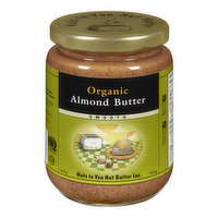 Nuts To You - Organic Almond Smooth Butter, 365 Gram