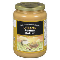 Nuts to You - Peanut Butter Crunchy Organic, 750 Gram