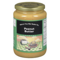 Nuts To You - Peanut Butter Crunchy, 750 Gram