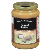 Nuts To You - Peanut Butter Smooth, 750 Gram