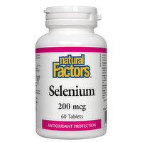 Natural Factors - Selenium 200MC, 90 Each