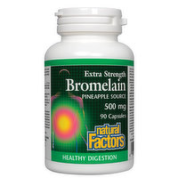 Natural Factors - Bromelain Extra Strength, 90 Each