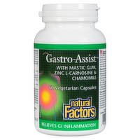 Natural Factors - Gastro Assist, 60 Each