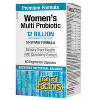 Natural Factors - Women's Multi Probiotic 12 Billion, 60 Each