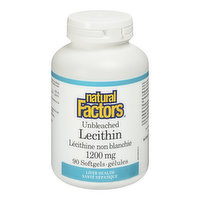 Natural Factors - Lecithin, 90 Each