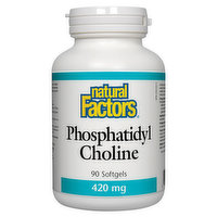 Natural Factors - Phosphatidyl Choline 420mg, 90 Each