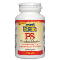 Natural Factors - Phosphatidylserine 100mg, 60 Each