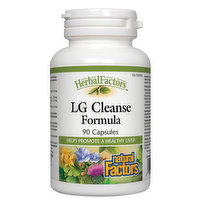 Natural Factors - Lg Cleanse, 90 Each