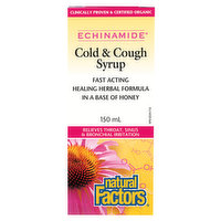 Natural Factors - Echinamide Cold & Cough Syrup, 150 Millilitre