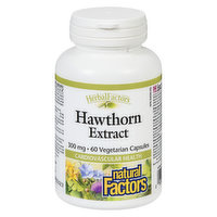 Natural Factors - Hawthorn Extract, 60 Each