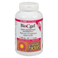 Natural Factors - BioCgel Bonus, 210 Each