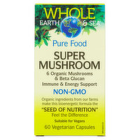 Whole Earth & Sea - Super Mushroom, 60 Each