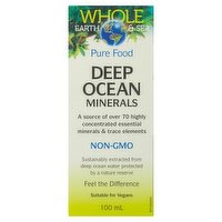 Whole Earth & Sea - Deep Ocean Minerals, 100 Millilitre