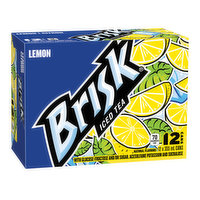 Brisk - Lemon Iced Tea, 355 Millilitre