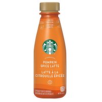 Starbucks - Pumpkin Spice Latte Beverage, 414 Millilitre