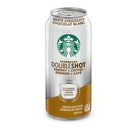 Starbucks Starbucks - DoubleShot Energy+Coffee Drink - White Chocolate, 444 Millilitre