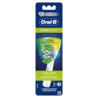 Oral B - FlossAction Replacement Brush Heads, 3 Each