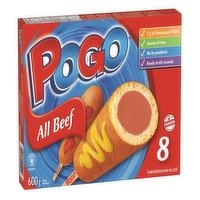 Pogo - All Beef Corn Dogs 8 Pack, 600 Gram