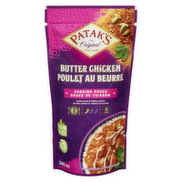 Patak's - Butter Chicken Cooking Sauce for 2, 200 Millilitre