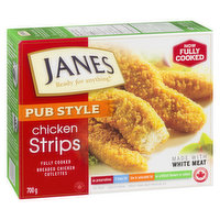 Janes - Pub Style Chicken Strips, 700 Gram