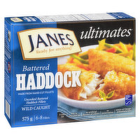 Janes - Haddock Battered Fillets - Genuine Scottish