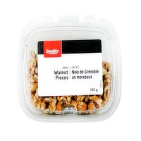 Quality Foods - Raw Walnut Pieces, 125 Gram
