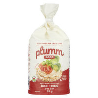 Plumm Good - Rice Thins Sea Salt, 95 Gram