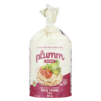 Plumm Good - Organic Brown Rice Thins - Brown Rice With Chia, 95 Gram