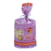 Plum M Good Plum M Good - Organic Brown Rice Thins - Brown Rice With Flax, 95 Gram