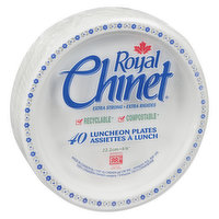 Royal Chinet Luncheon Plate - 8.75 - Pack of 150 — Miller & Bean