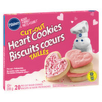 Pillsbury - Heart Sugar Cookies, 206 Gram