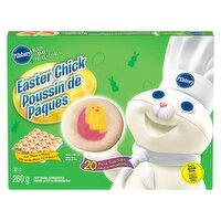 Pillsbury - Ready to Bake Easter Chick Pre-Cut Sugar Cookies, 20 Each