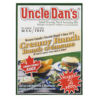 Uncle Dan's - Creamy Ranch Dressing Mix, 21 Gram