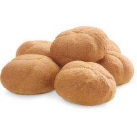 Bake Shop - 100% Whole Wheat Soft Kaisers, 6 Each