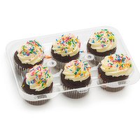 Bake Shop - Chocolate Cupcakes, 6 Each