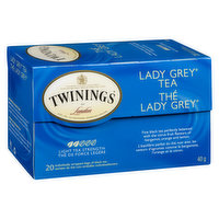 Twinings - Lady Grey Tea, 20 Each