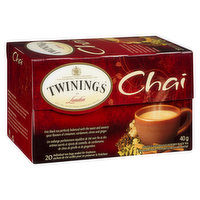Twinings - Chai Tea, 20 Each