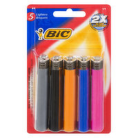 BIC - Classic Lighters, 5 Each